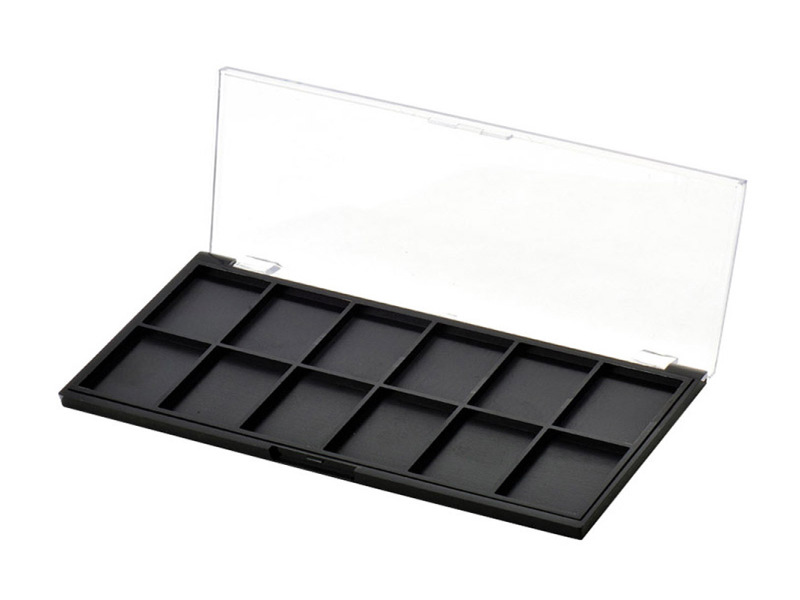 Rectangular Eye shadow box with Transparent Lid XQ132