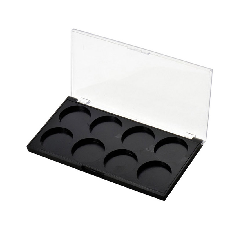 8 Color Rectangular Cosmetic Eye shadow box XQ126
