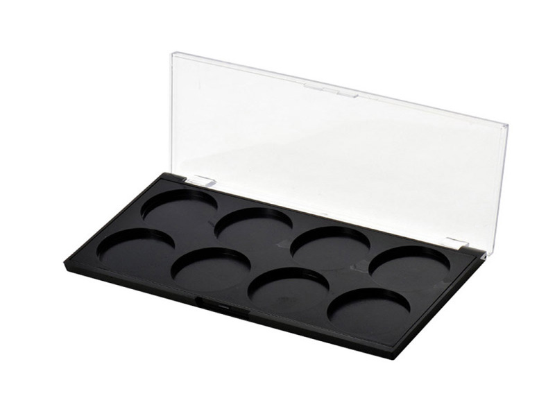 8 Color Rectangular Cosmetic Eye shadow box XQ126