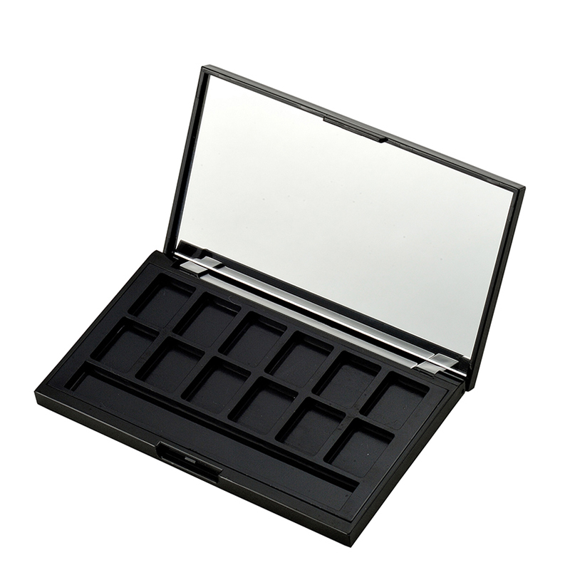 Rectangular 8 Color Flip Top Eye shadow box XQ112-2