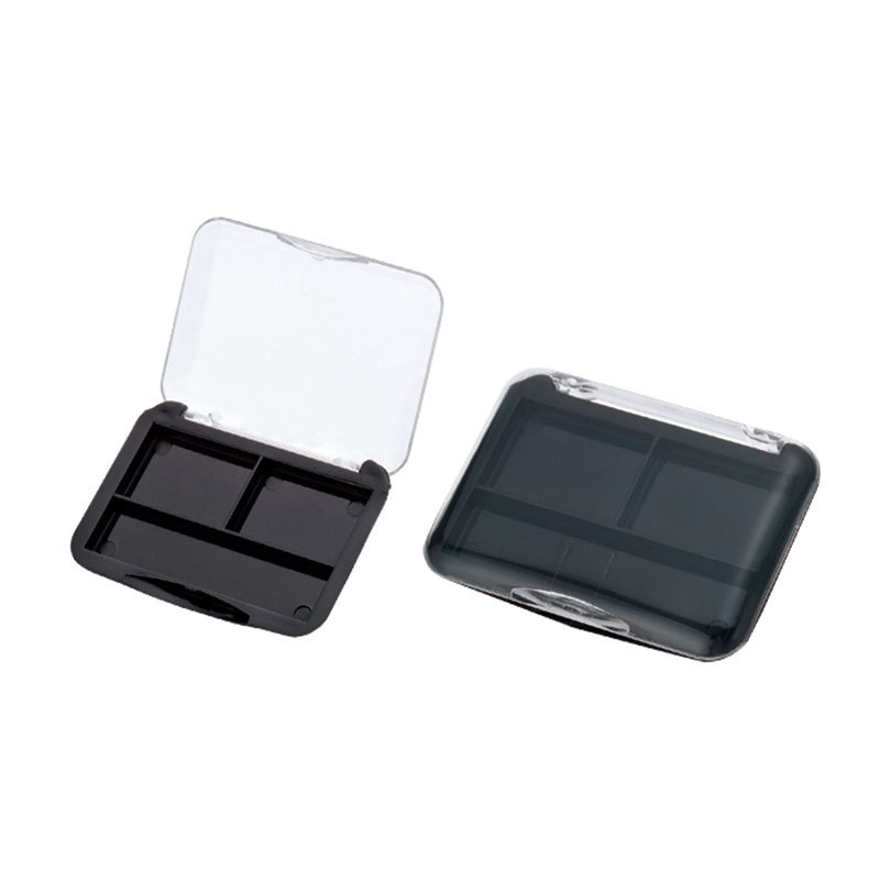 3 Color Eyeshadow Palette with Clear Lid XQ083