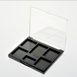투명 커버 XQ227이 포함된 직사각형 아이섀도 박스
