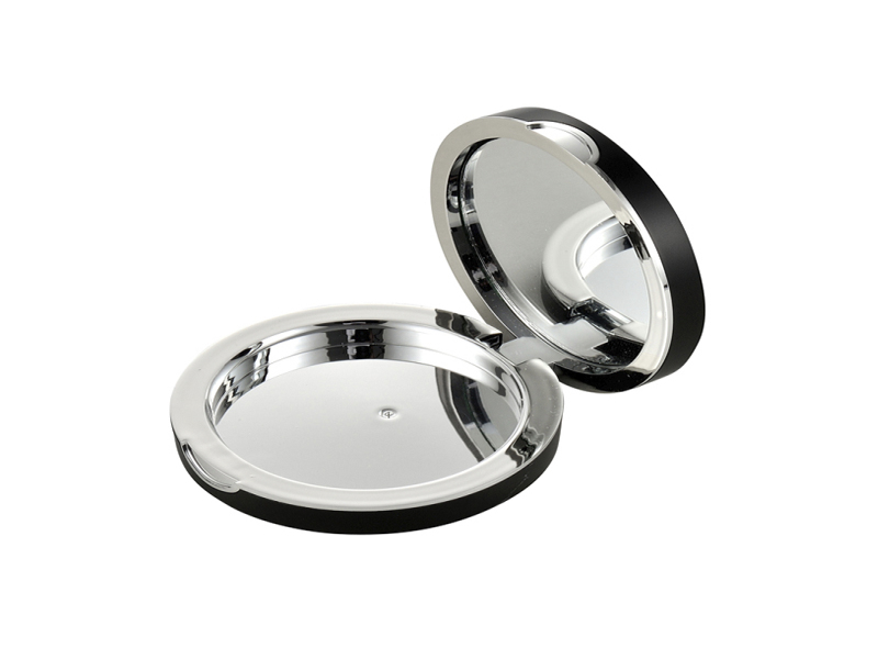 Round Magnetic Compact Powder Case QF035