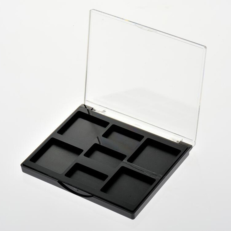 사용자 정의 7 색 사각형 빈 아이섀도 상자 XQ228