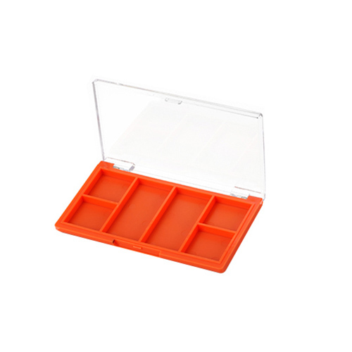 6 Grid Flip Top Eye shadow box XQ320