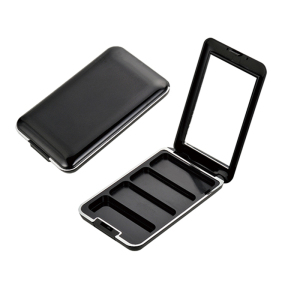 거울이 달린 직사각형 4색 아이섀도우 케이스 XQ015