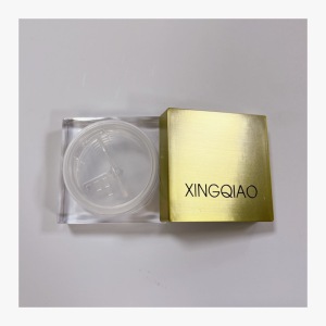 사용자 정의 가능한 색상의 정사각형 루즈 파우더 케이스 QF105