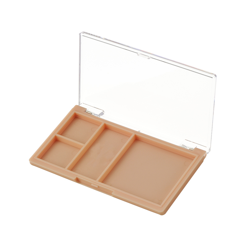 Small Compact Eye shadow box with Transparent Lid XQ440