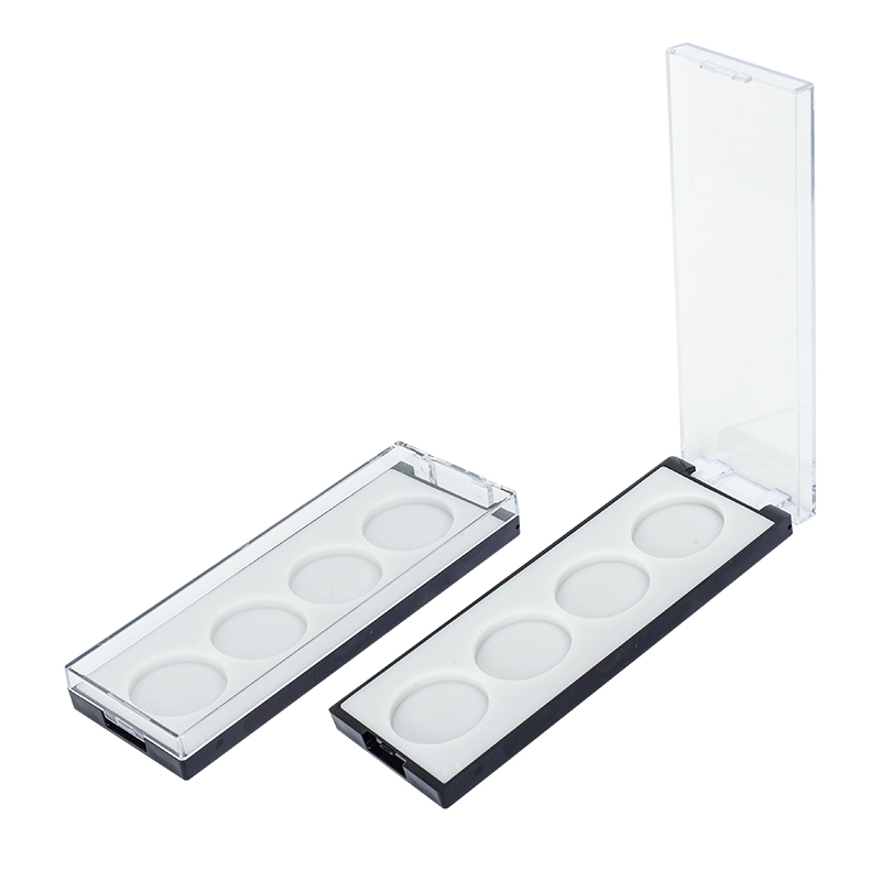 4 Color Eye shadow box with Round Compartments XQ422