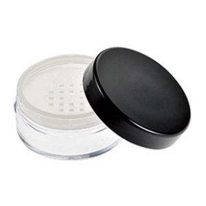 Compartmentalized Round Compact Powder Case with Sifter QF021