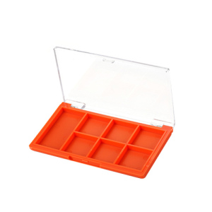 กล่องอายแชโดว์ Flip Top ทรงสี่เหลี่ยม 7 ช่อง XQ321