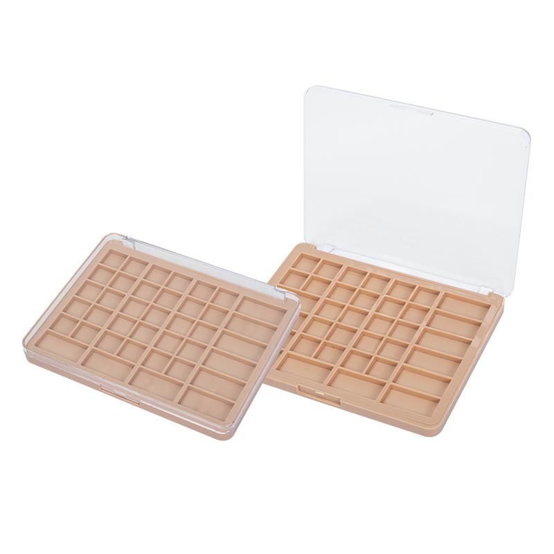 Rectangular Multi Compartment Large Eye shadow box XQ503