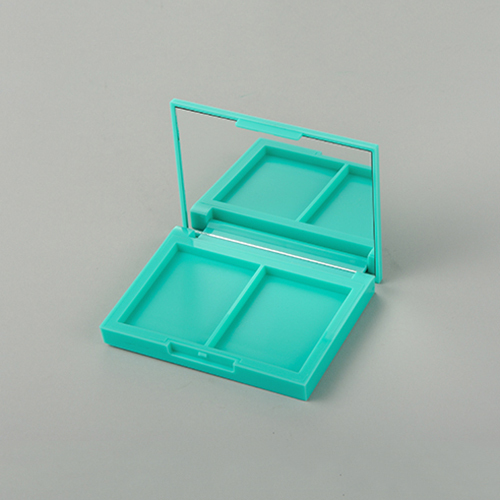 2 Compartment Eye shadow box with Mirror XQ291