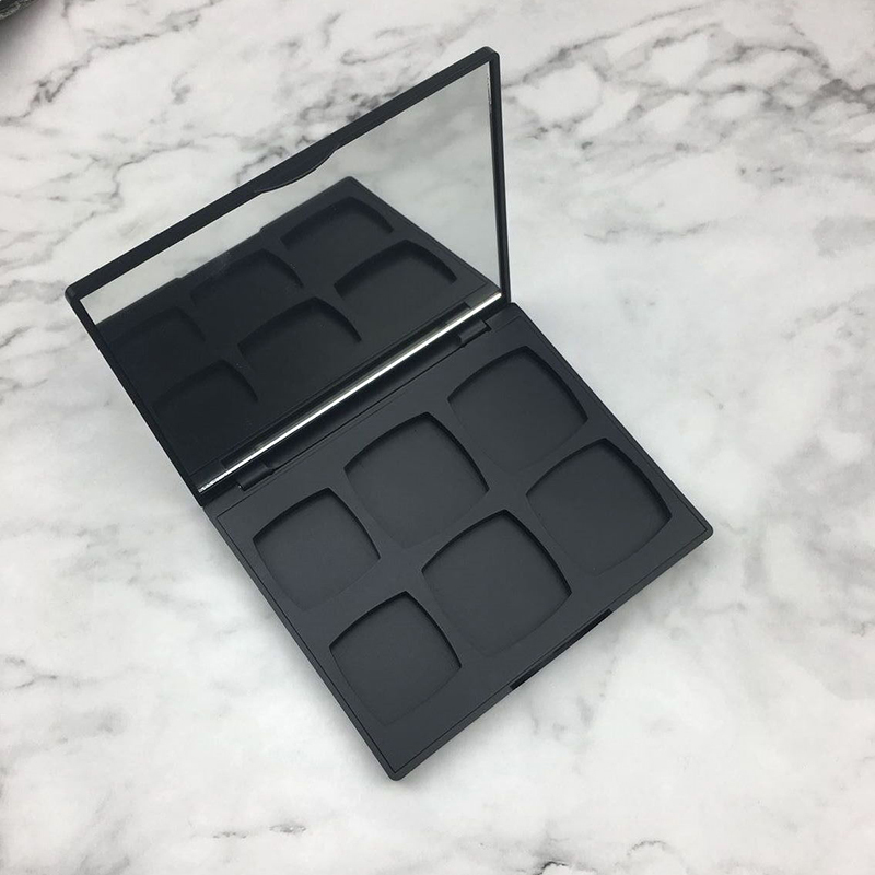 Custom Square 6 Compartment Eye shadow box XQ265