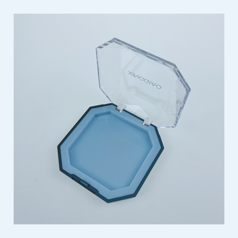 Compact Powder Case Creative Polygonal QF086