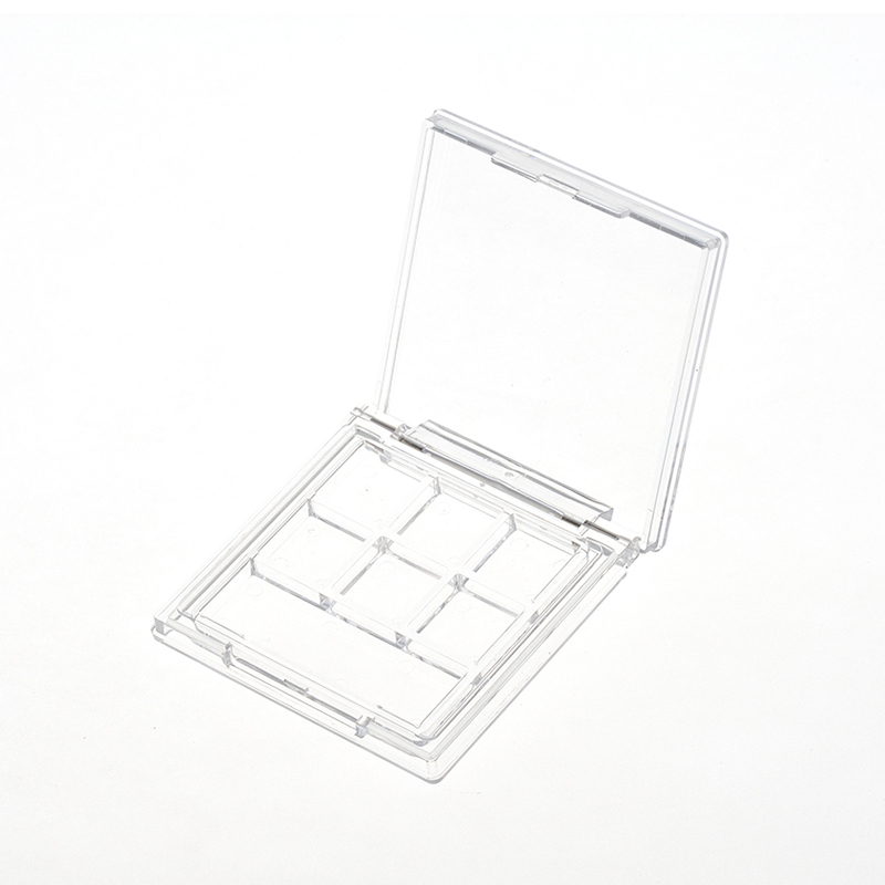 Fully Transparent 7 Color Eye shadow box XQ361