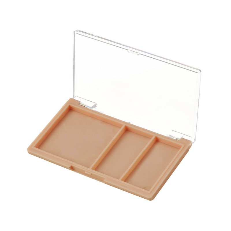 3 Color Plastic Makeup Empty Eye Shadow box XQ439