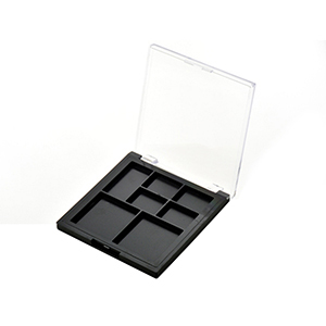 Portable 7 Compartment Eye shadow box XQ163-7