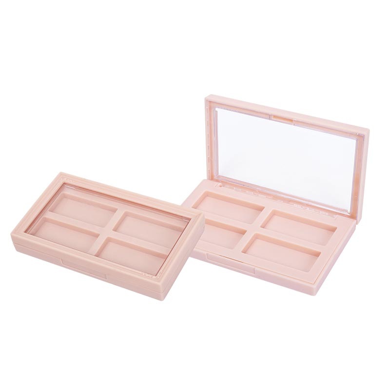 Luxury 4 Plate Empty Eye shadow box XQ477