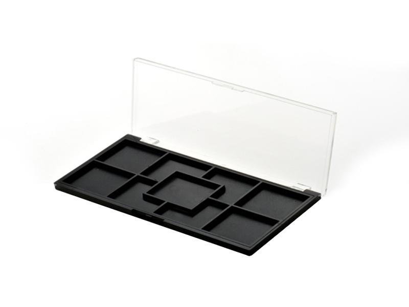 Flip Top 9 Grid Custom Eye shadow box XQ167