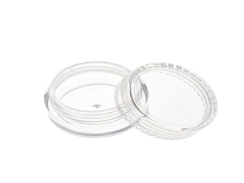 Small Transparent Round Jar QF022