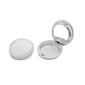 Round Snap Closure Compact Powder Case QF005