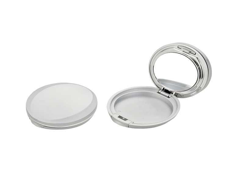 Round Snap Closure Compact Powder Case QF005