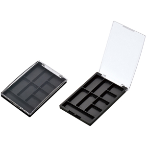 จานสีอายแชโดว์ Flip Top แบบสี่เหลี่ยมหลายช่อง XQ035