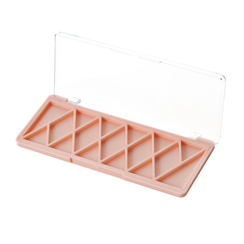Geometric Shaped Multi Compartment Eye shadow box XQ376