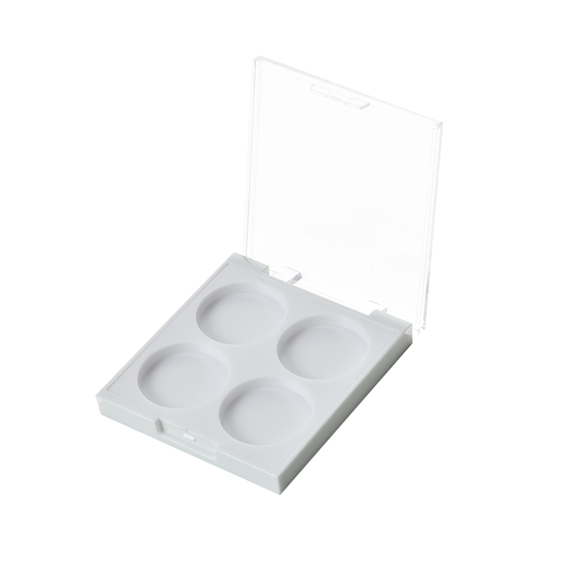 Transparent Top 4 Circles Empty Eyeshadow Box XQ369