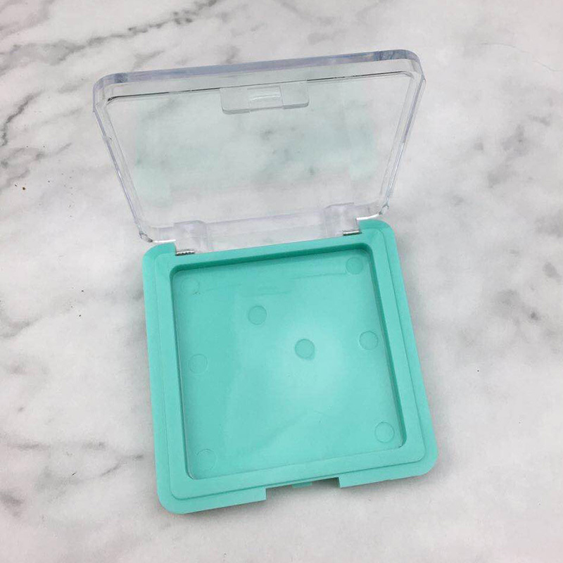 Single Compartment Eyeshadow box with Transparent Lid XQ256