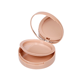 Double Layer Portable Compact Powder Case QF029