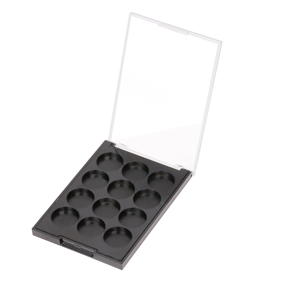 원형 구멍 XQ212가 있는 멀티 컬러 직사각형 아이섀도 상자