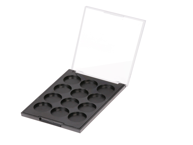 원형 구멍 XQ212가 있는 멀티 컬러 직사각형 아이섀도 상자