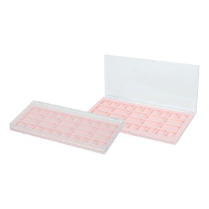 Custom Rectangular Transparent Eye shadow box XQ493