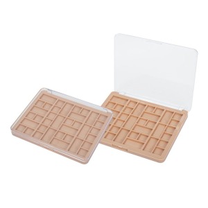 다중 구획 불규칙한 플립 탑 아이 섀도우 박스 XQ508