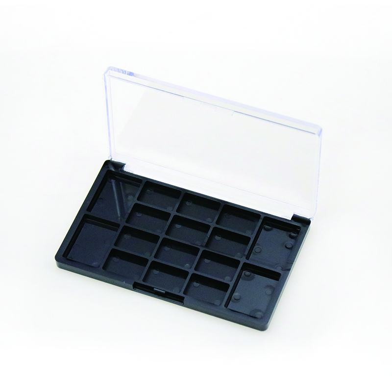  16 Color Square Pan Empty Eye shadow box XQ405