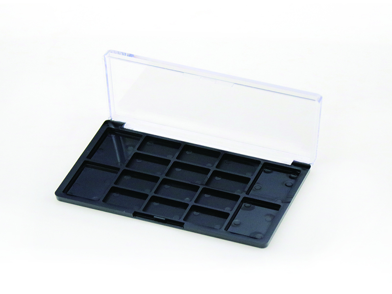  16 Color Square Pan Empty Eye shadow box XQ405