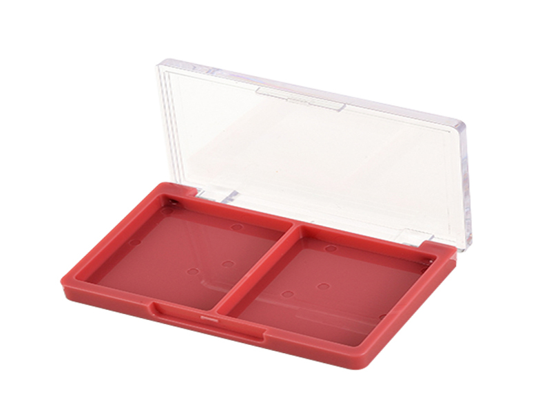 Luxury Single Layer Double Compartment Eye Shadow box XQ331