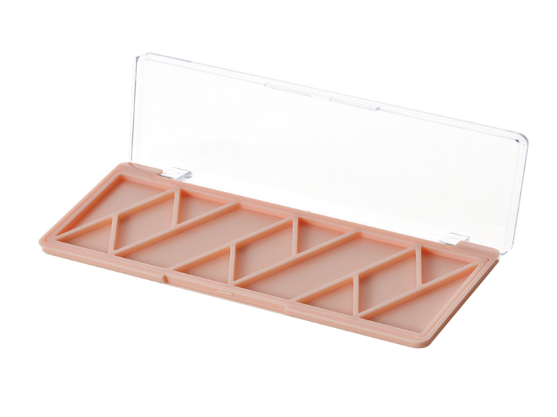 Long Shaped Multi Compartment Eye shadow box XQ373