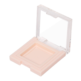 กล่องอายแชโดว์สีเดียวทรงสี่เหลี่ยมพร้อมฝาปิดโปร่งใส XQ203