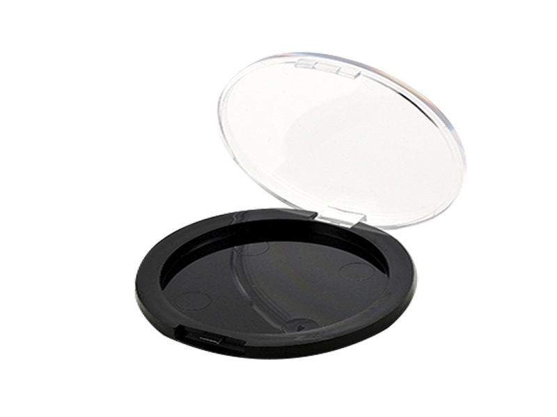 Round Flip Top Single Compartment Eye shadow box XQ315