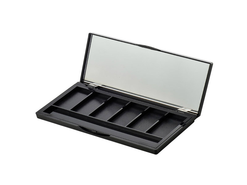 6 Color Eye shadow box with Brush Holder XQ145-6