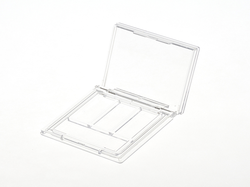 Fully Transparent 4 Color Eye shadow box XQ362