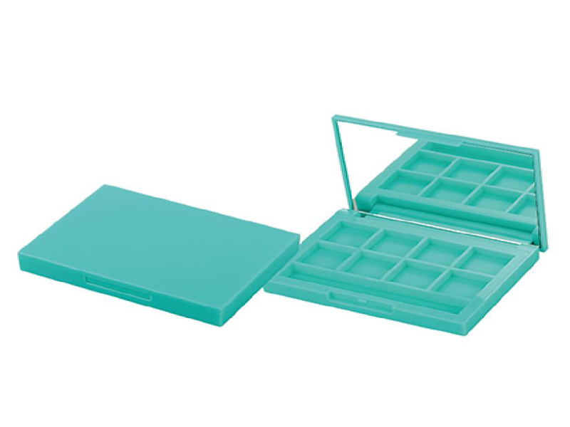 8 Color Eye shadow box with Mirror and Brush Slot XQ276