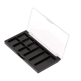 직사각형 9컬러 플립탑 아이섀도우 박스 XQ215