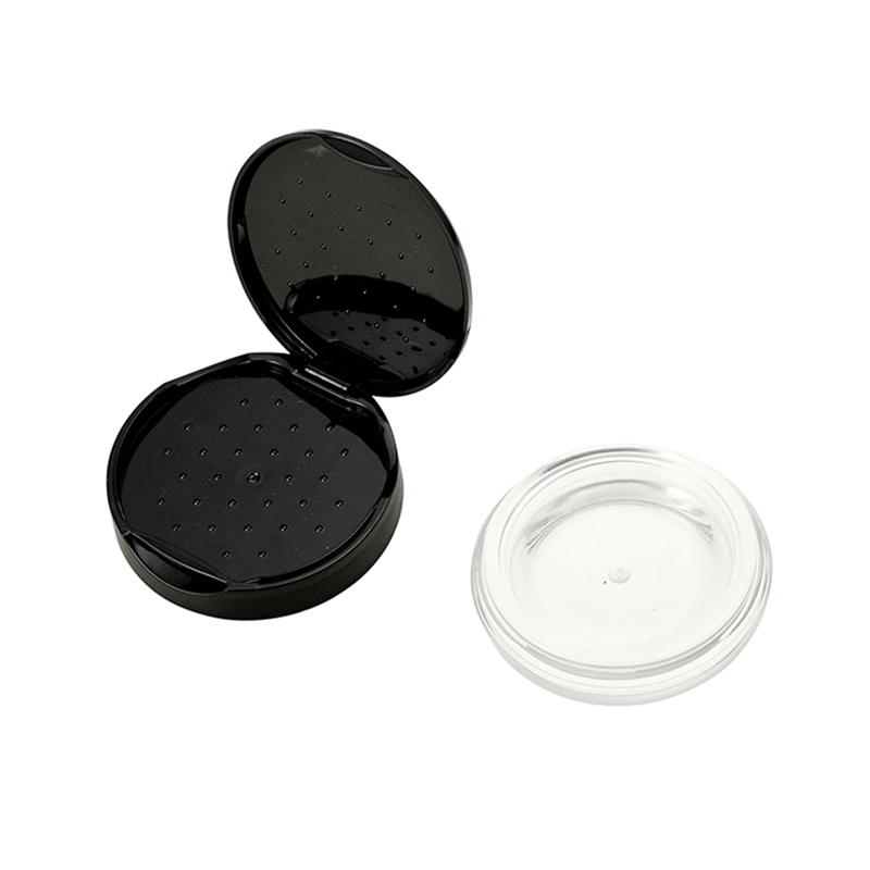 Round Setting Compact Powder Case Container QF009
