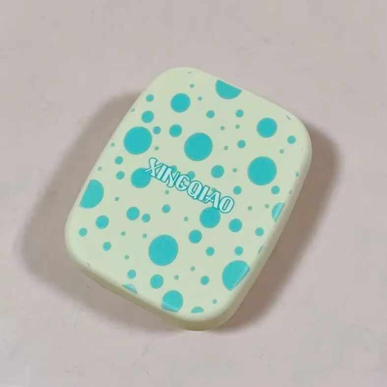 Powder puff compact