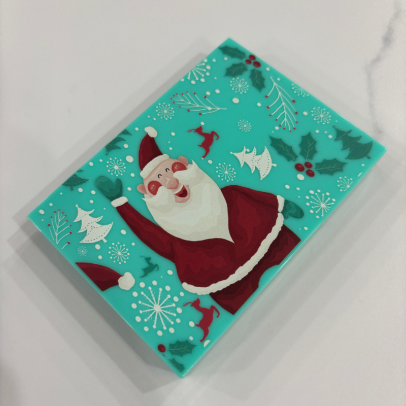 Christmas-Themed 12-Pan Plastic Makeup Palette