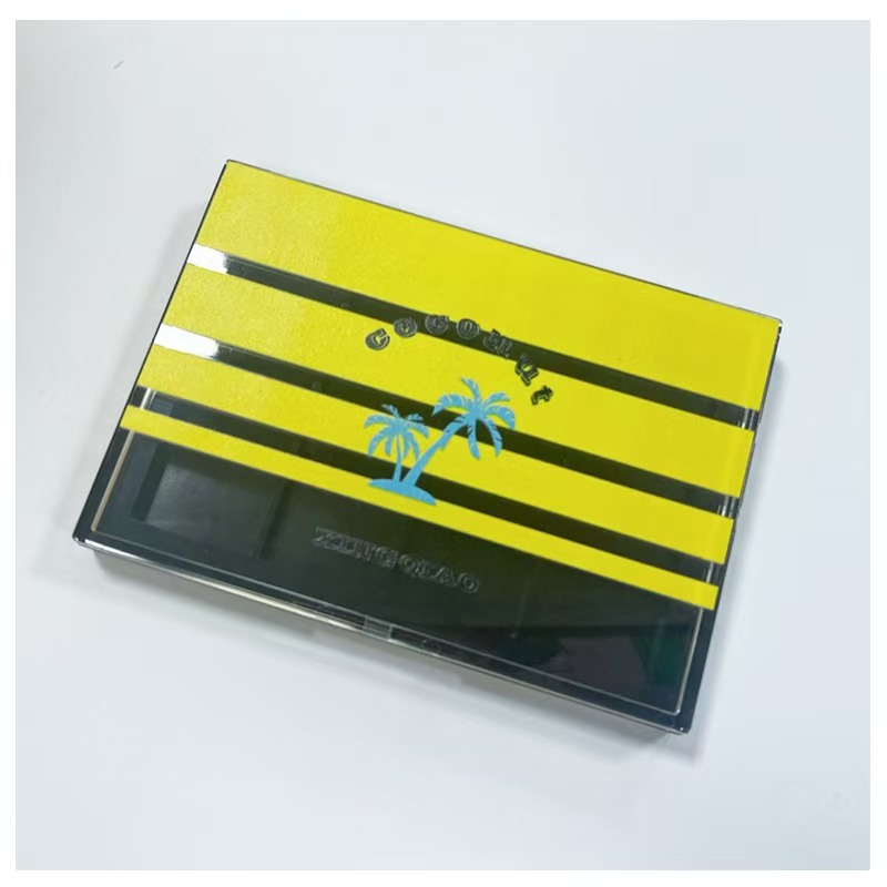 Portable Eco-friendly 16-Color Multi-Color Eye Shadow Palette Cosmetic Packaging with Mirror XQ857